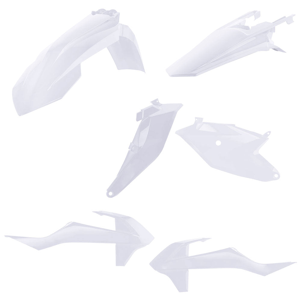 Acerbis Standard Plastic Kit - KTM 85 SX / GASGAS MC 85 (2018-2024) White