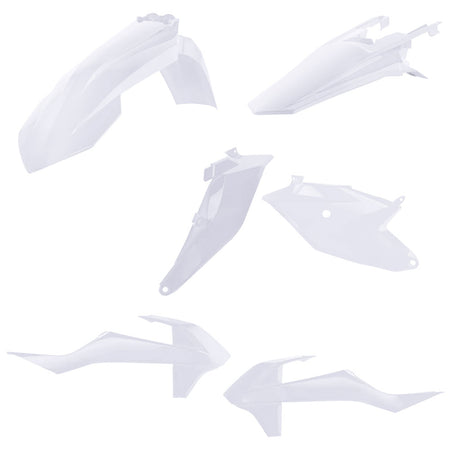 Acerbis Standard Plastic Kit - KTM 85 SX / GASGAS MC 85 (2018-2024) White