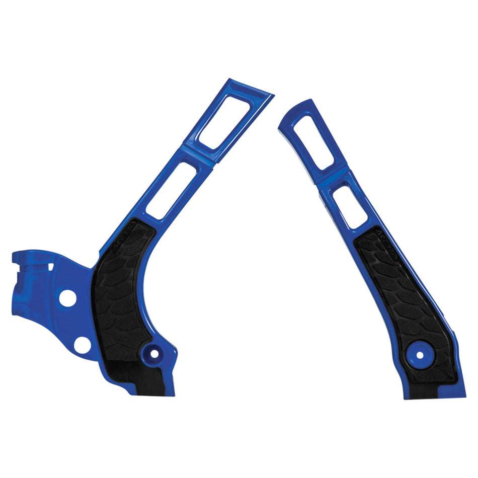 Acerbis X-Grip Frame Guard - Yamaha YZ125-250 / X (2005-2026) Blue Black