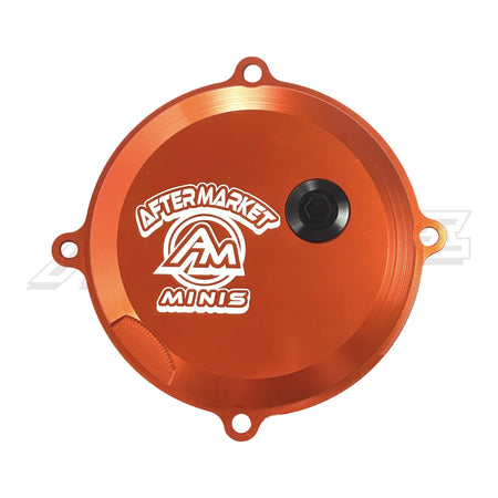 Aftermarket Minis - (2009-2023) KTM / GASGAS / HUSQVARNA 50cc Billet Clutch Cover Orange