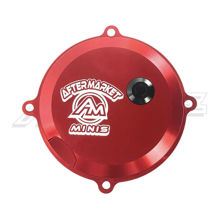 Aftermarket Minis - (2009-2023) KTM / GASGAS / HUSQVARNA 50cc Billet Clutch Cover Red