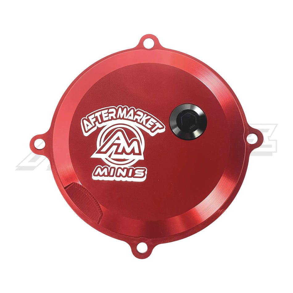 Aftermarket Minis - (2009-2023) KTM / GASGAS / HUSQVARNA 50cc Billet Clutch Cover Red