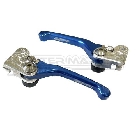 Aftermarket Minis - Yamaha PW50 Adjustable Brake Levers - Blue
