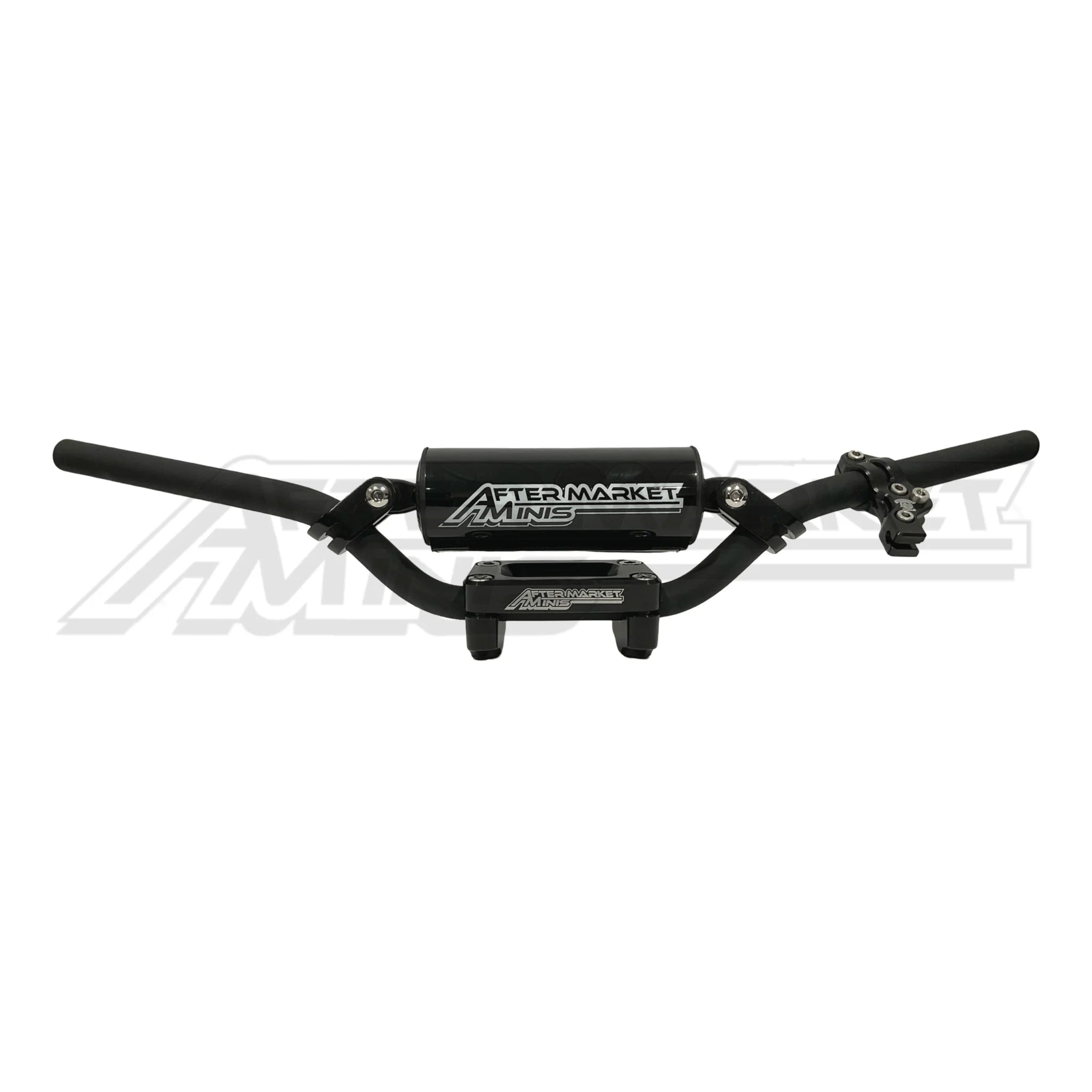 Aftermarket Minis - Yamaha PW50 Handlebar Kit Stock Black Clamp