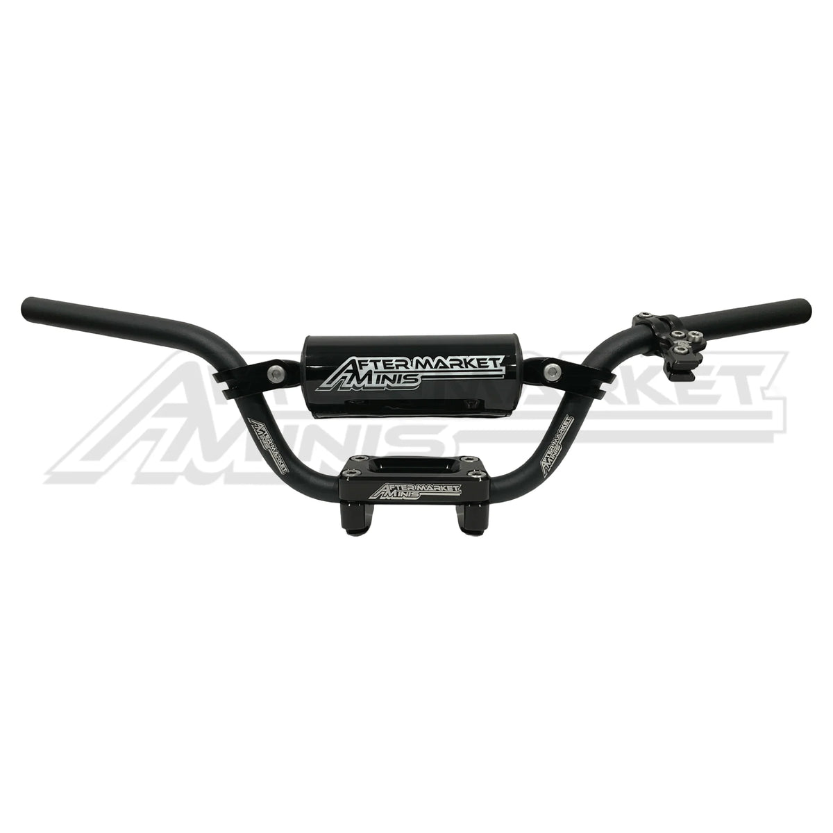 Aftermarket Minis - Yamaha PW50 Handlebar Kit Tall Black Clamp