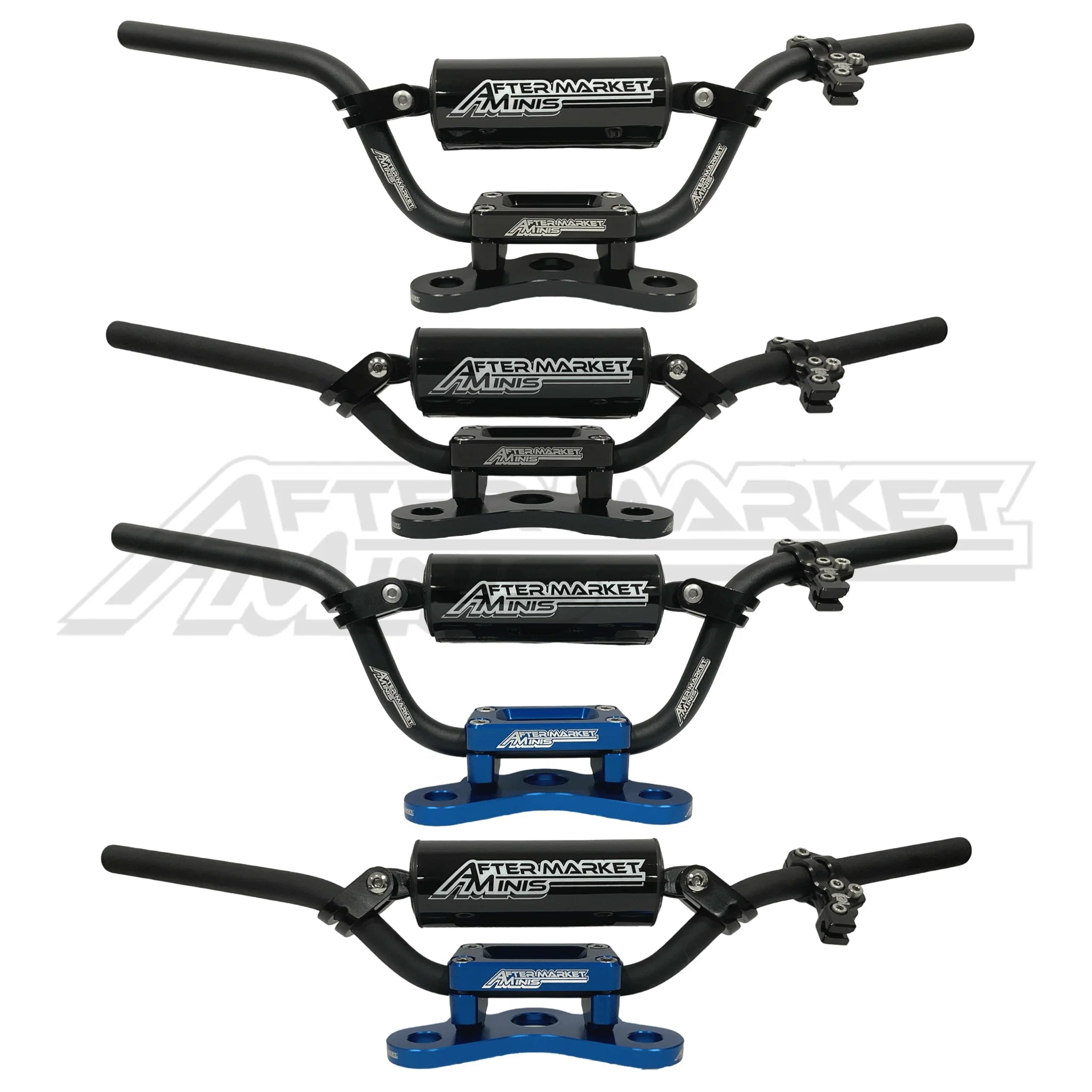 Aftermarket Minis - Yamaha PW50 Handlebar Kit w/ Adjustable Top Plate