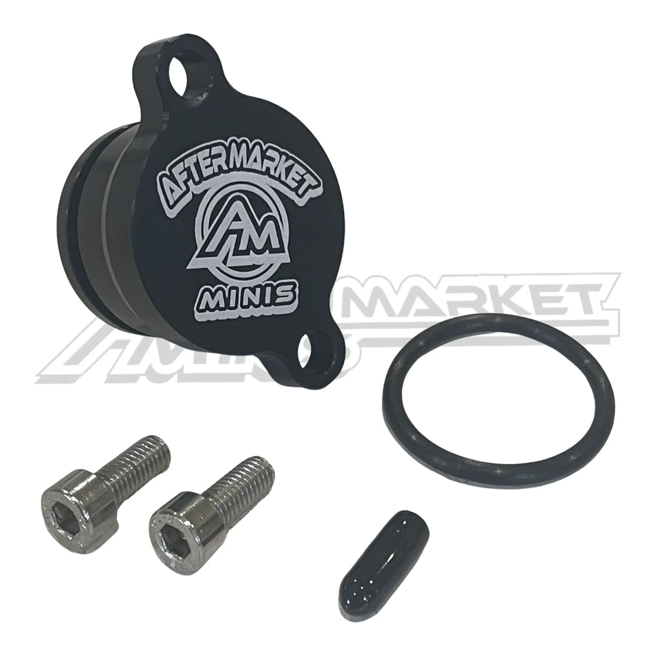 Aftermarket Minis - Yamaha PW50 Oil Pump Block Off Plug Black