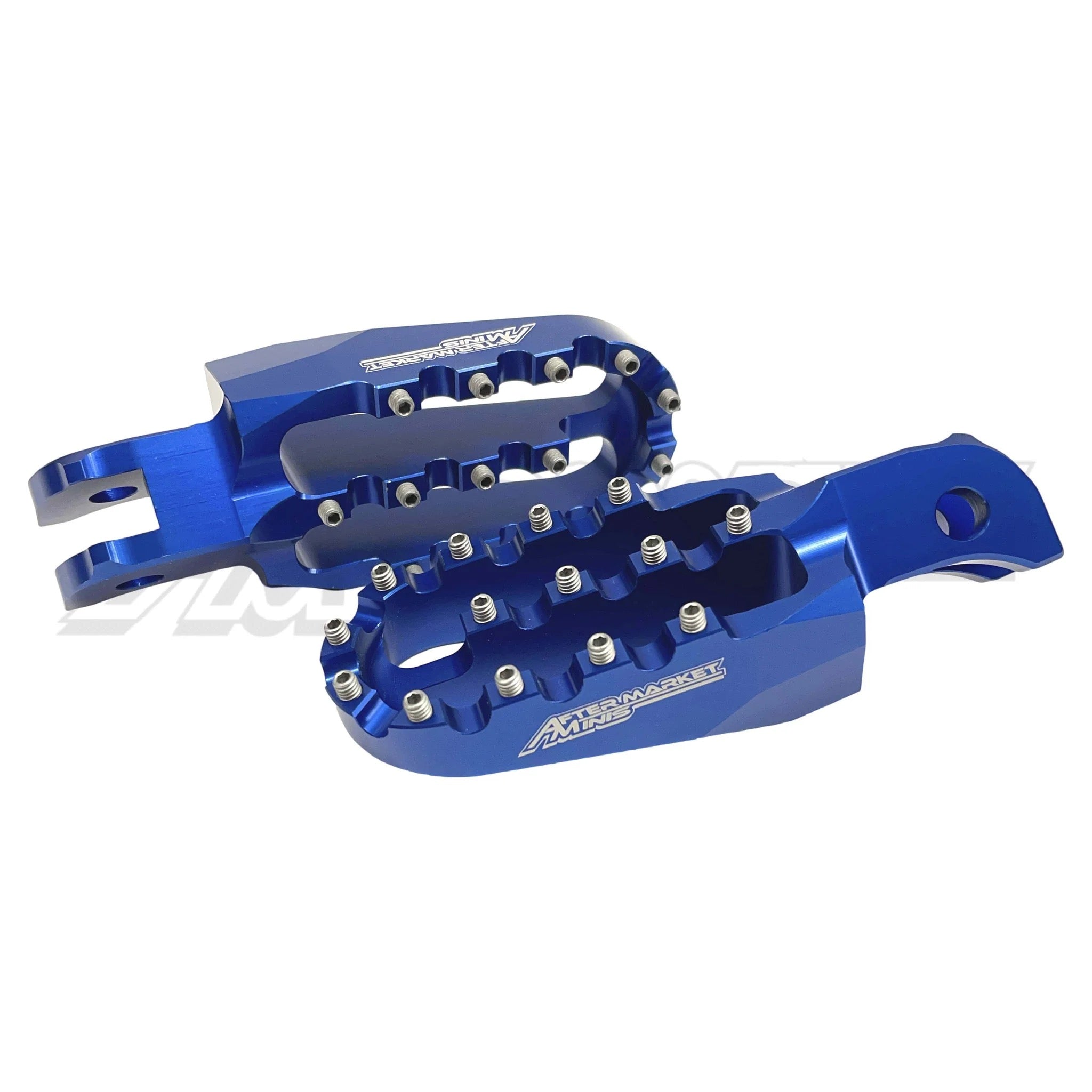 Aftermarket Minis GASGAS MC-E 2 (2024-2025) Billet Foot Pegs Blue
