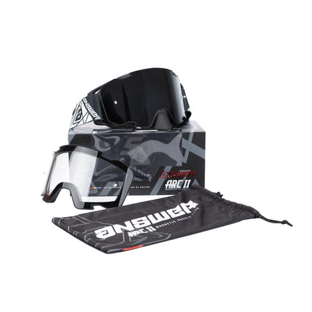 Answer Racing ARC II LE Goggles Black Extra Lens