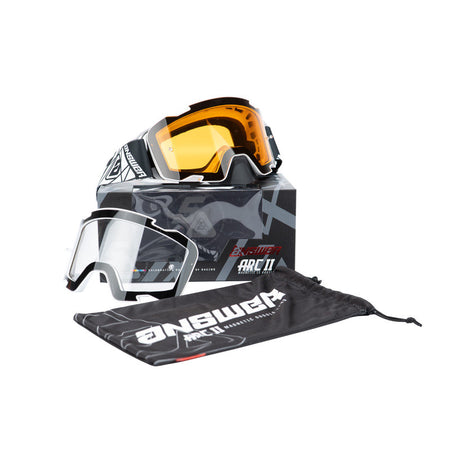 Answer Racing ARC II LE Goggles White Extra Lens