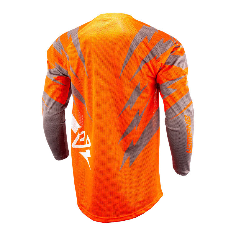 Answer Racing LE 50th Syncron Vented Jersey Orange Grey White Back
