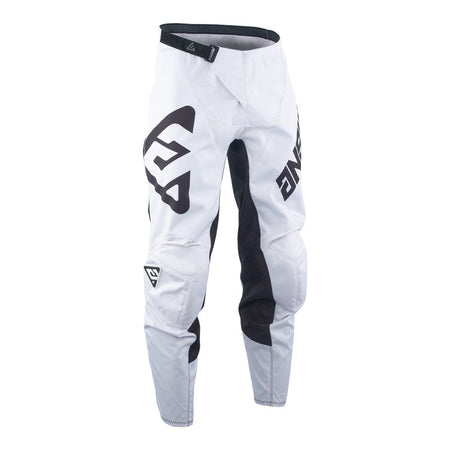 Answer Racing Syncron Essential Pants White Black Front