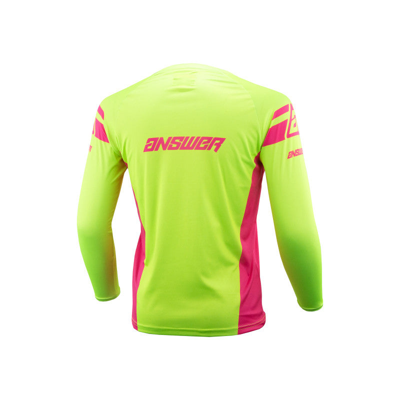 answer motocross gear Racing Youth LE Syncron Moda MX Jersey Hyper Acid / Pink / Black / Large ABUS Granit XPlus 6950M Altec Farbe-Color:20. Baby rose Jersey Features Lightweight