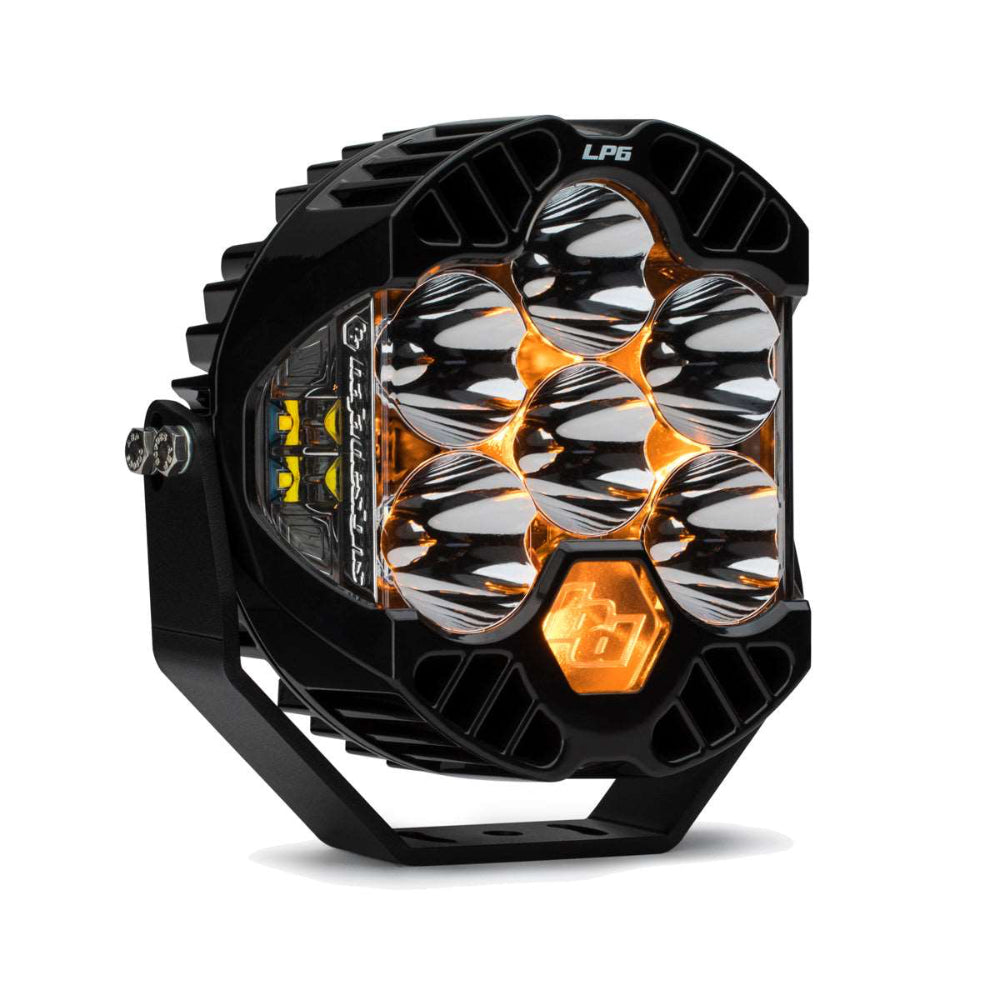 Baja Designs LP6 Pro LED Auxiliary Light Pod - Pair - Spot, Clear