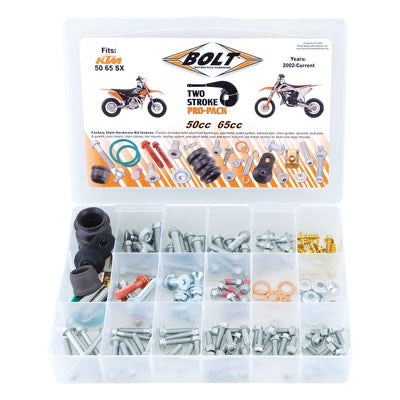 Bolt - Euro Style 50cc | 65cc Two Stroke Pro Pack Bolt Kit