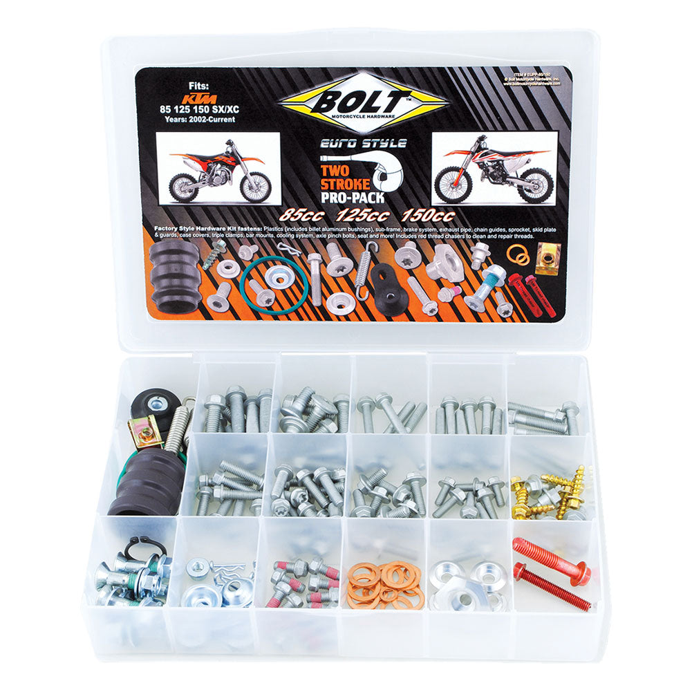 Bolt 2-Stroke Pro Pack – Euro 85cc/125cc/150cc
