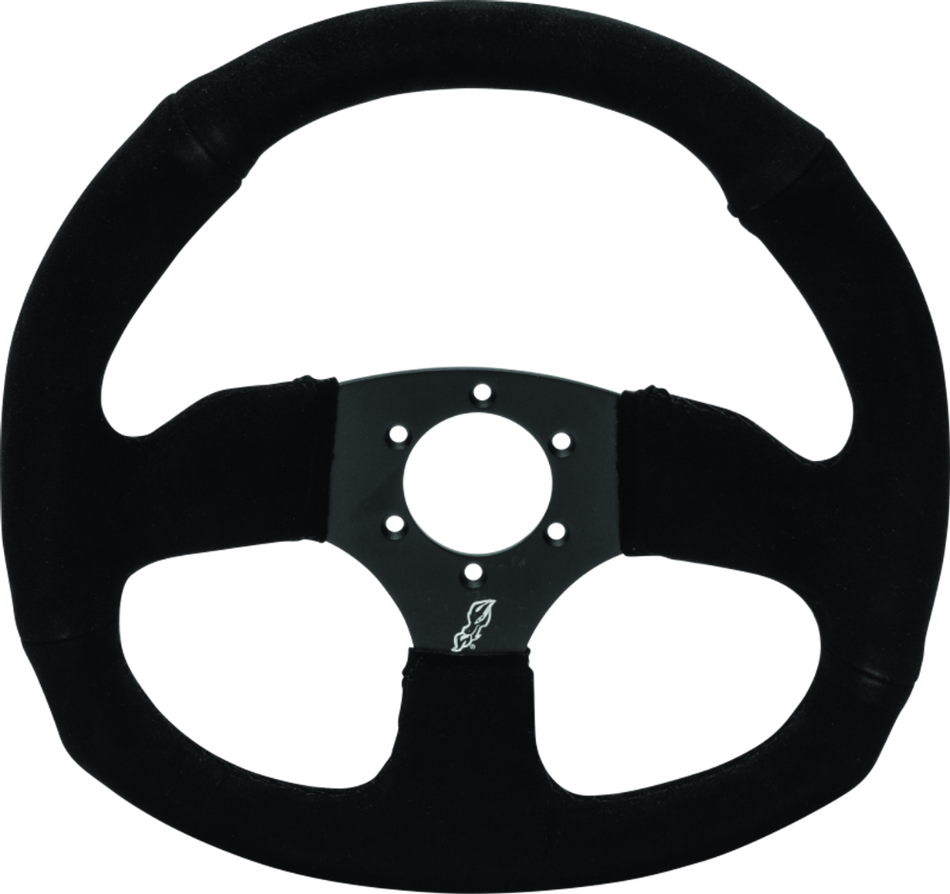DragonFire D-Shaped Suede UTV Steering Wheel