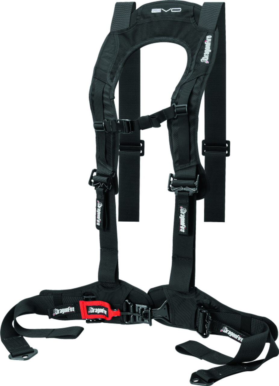 DragonFire EVO UTV 4-Point Harness – Padded & Contoured