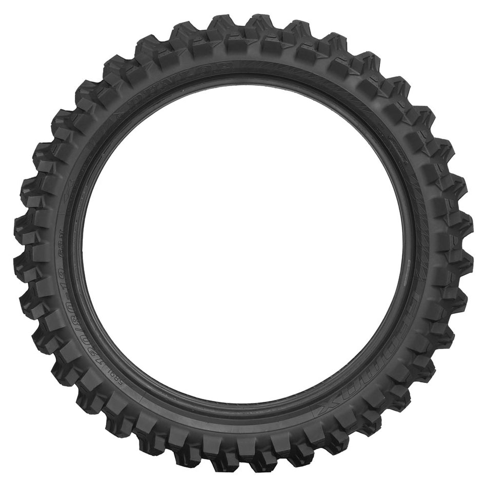 Dunlop MX14 Geomax Tire - Sand/Mud Profile View