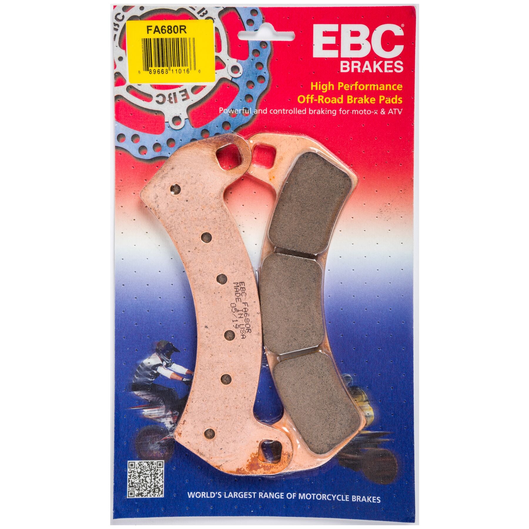 EBC FA680R Brake Pads - Polaris