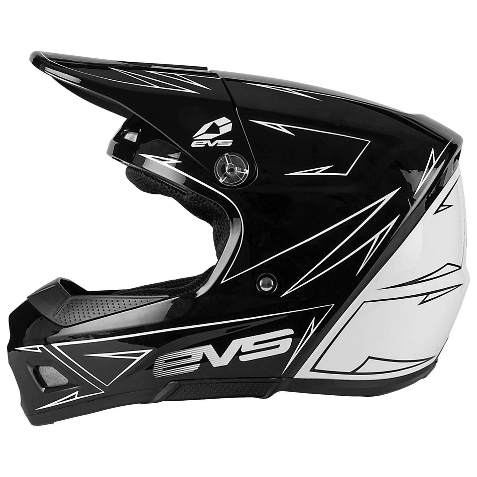 EVS - T3 Youth Helmet | 50/FIFTY White/Black