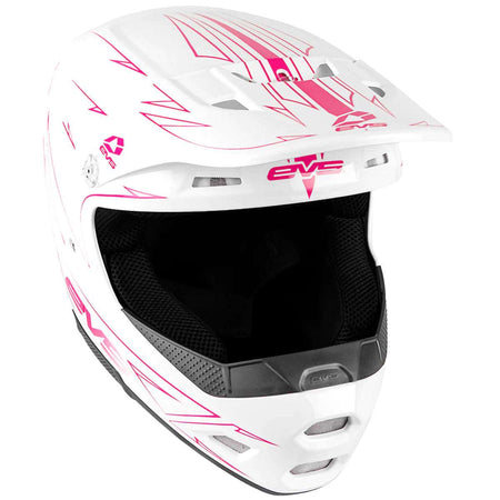 EVS - T3 Youth Helmet | 50/FIFTY White/Pink 2