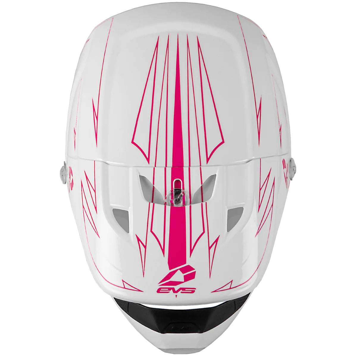 EVS - T3 Youth Helmet | 50/FIFTY White/Pink Top