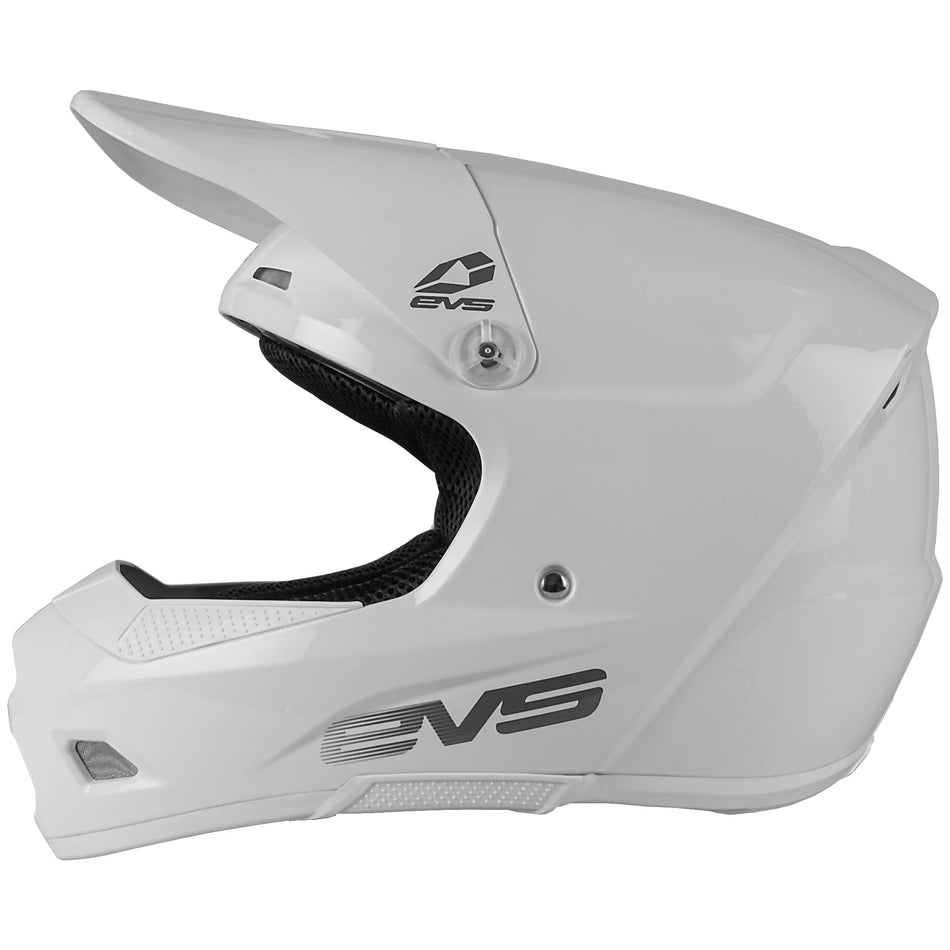 EVS - T3 Youth Helmet | Solid White 1