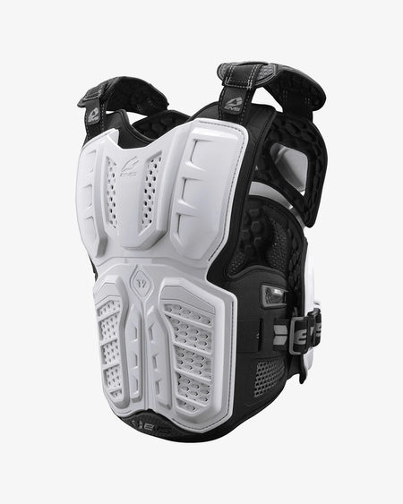 EVS F2 Chest Protector White Back