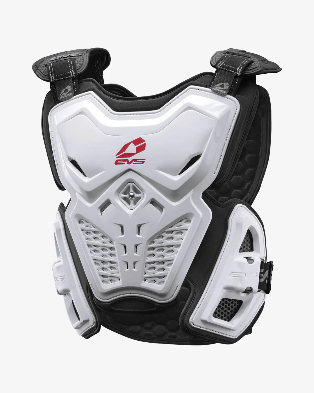 EVS F2 Chest Protector White Front