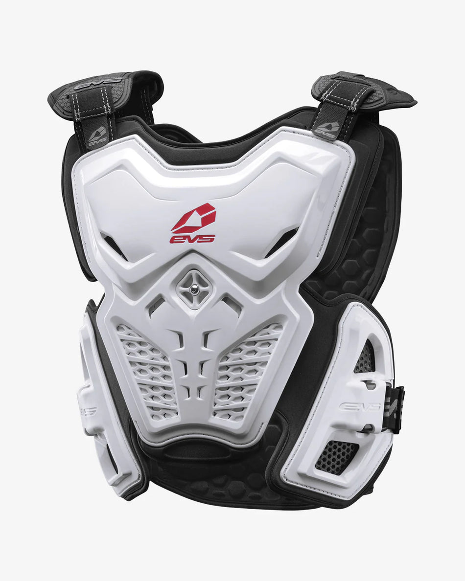 EVS F2 Chest Protector White Front