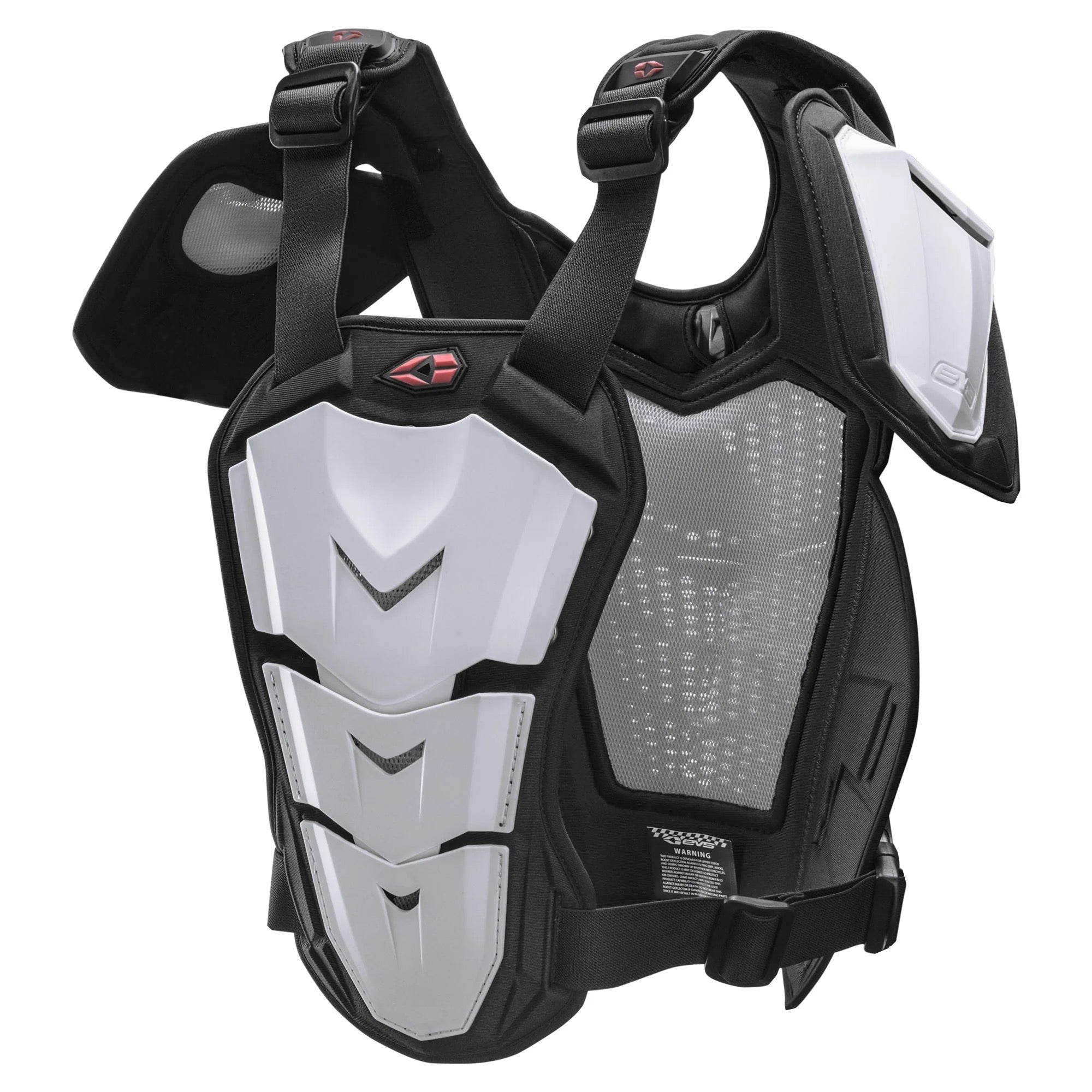 EVS Revo 5 Roost Deflector | White Back