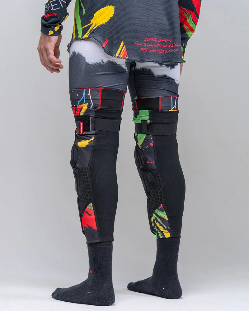 EVS Slayco96 Explosion Knee Guards Axell Hodges 2