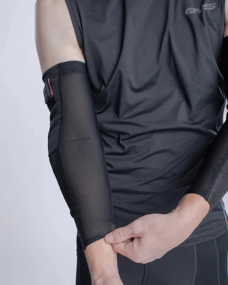 EVS TP199 Blackout Elbow Guards Model 3