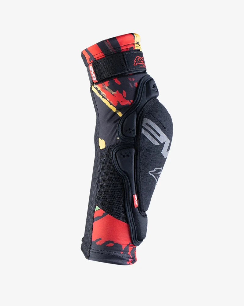 EVS Youth Slayco96 Explosion Knee Guards Side View 2