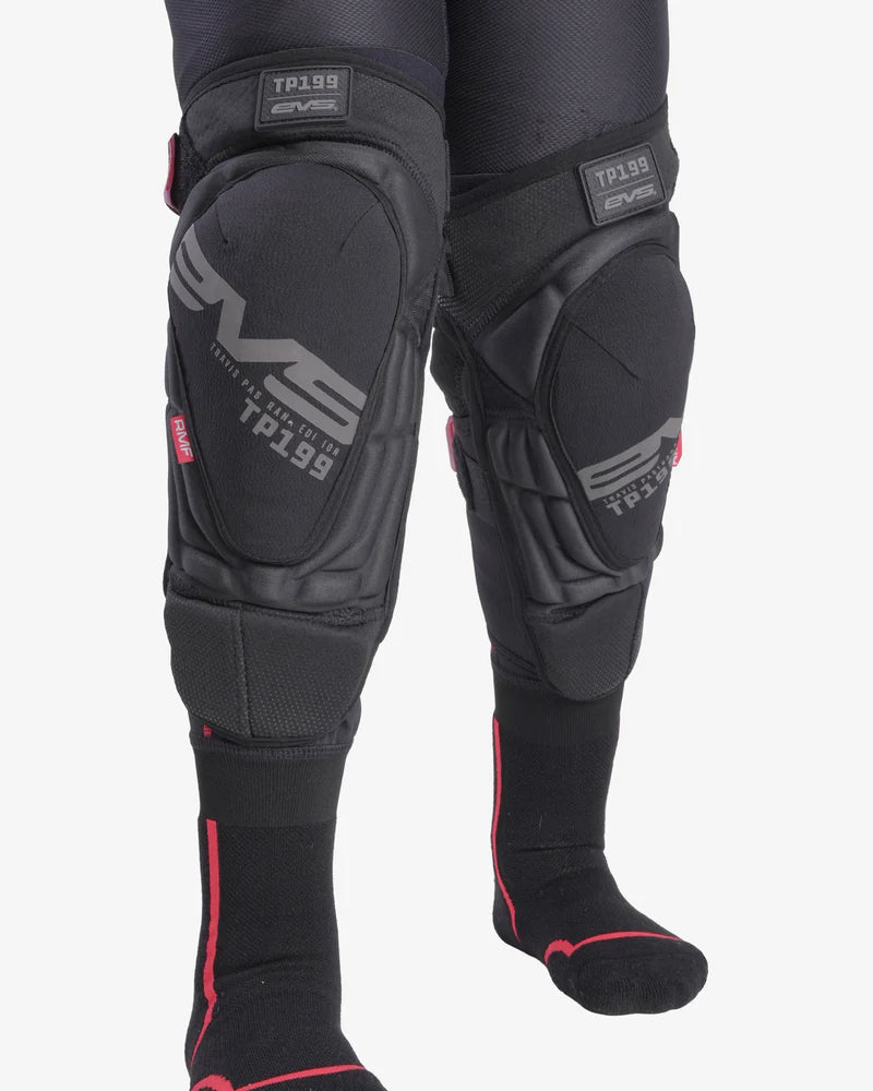 EVS Youth TP199 Blackout Knee Guards Model 1