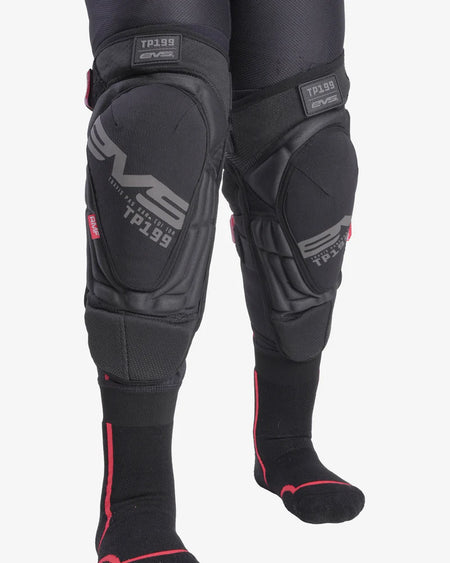 EVS Youth TP199 Blackout Knee Guards Model 1