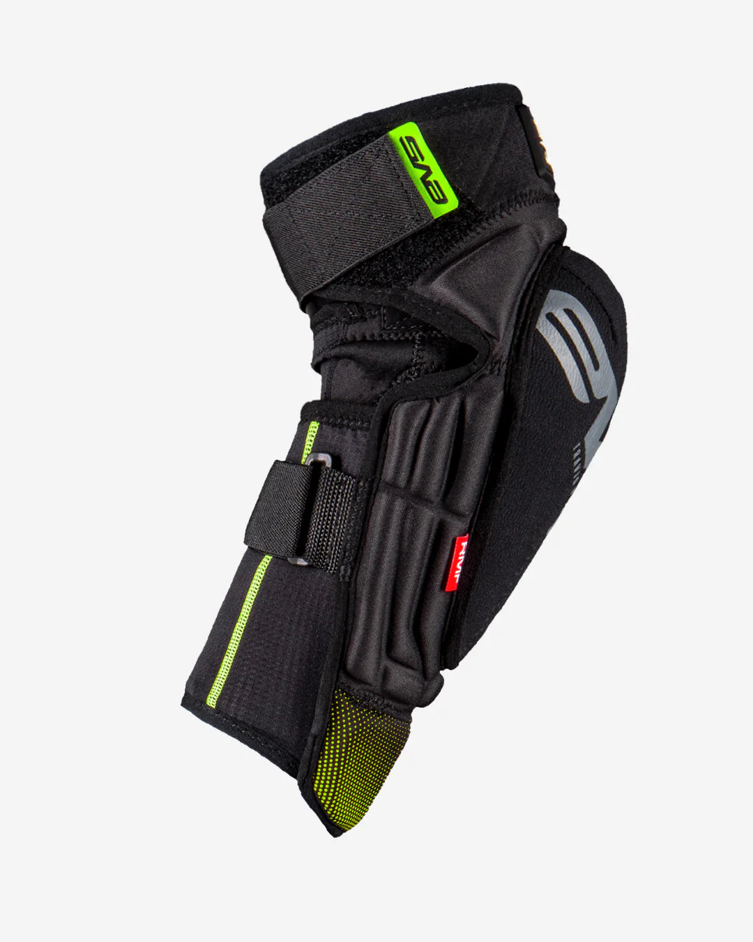 EVS Youth TP199 Hi-Viz Knee Guards Profile View 2