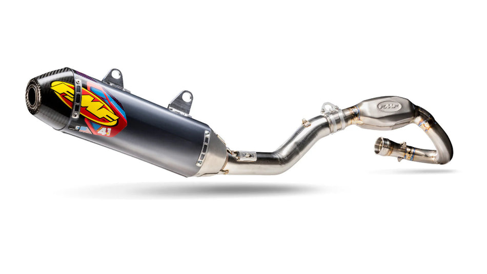 FMF 4.1 RCT Exhaust System - Honda CRF 250R / RX / RWE (2022-2024) - Natural