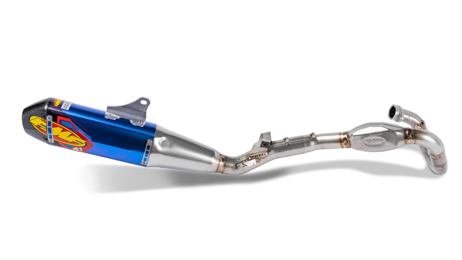 FMF 4.1 RCT Titanium Exhaust System - Honda CRF450R / RWE / RX / R-S (2021-2025) Blue