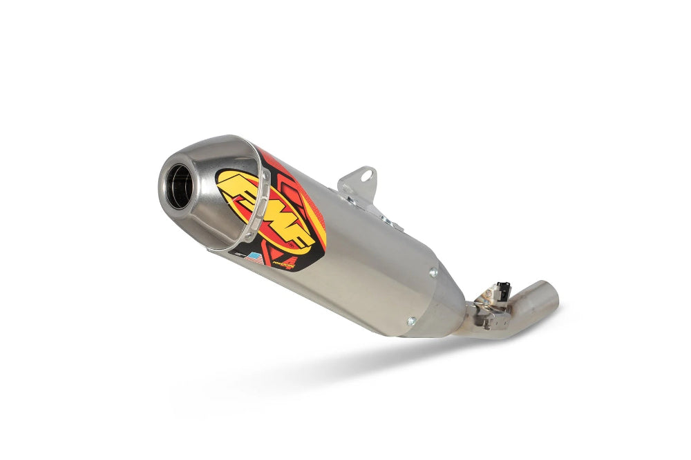 FMF Powercore 4 HEX Slip-On - Honda CRF450X (2019-2026) – Red