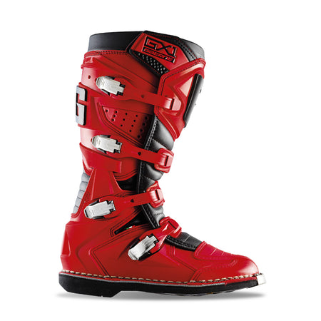 Gaerne GX1 Motocross Boots Red Black