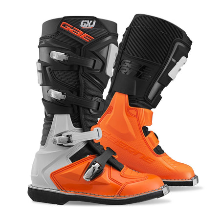 Gaerne GXJ Youth Motocross Boots Black Orange