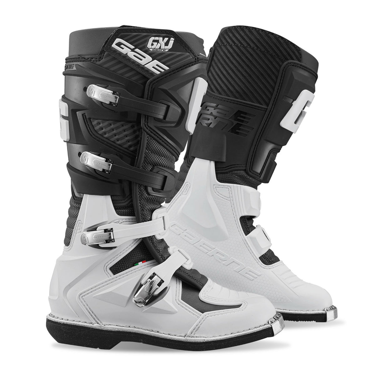 Gaerne GXJ Youth Motocross Boots Black White