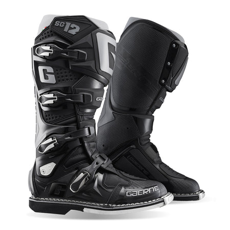 Gaerne SG12 Motocross Boots - Black Pair