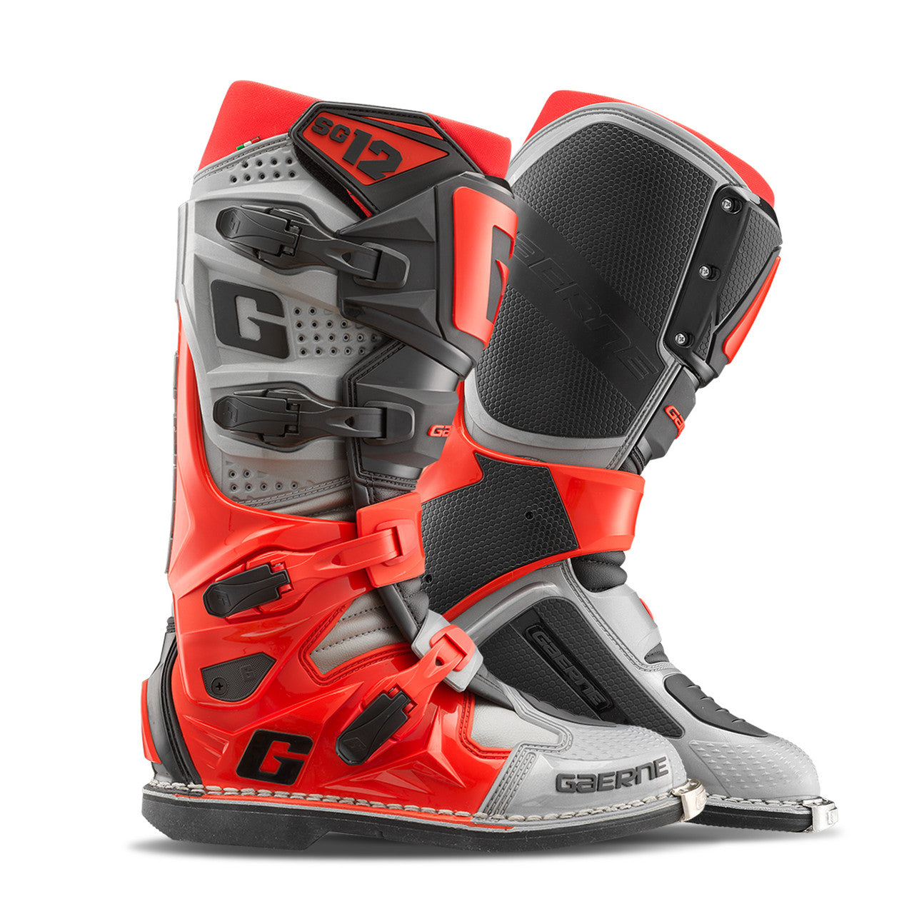 Gaerne SG12 Motocross Boots - FORGE - Made in Italy. – Red Plate