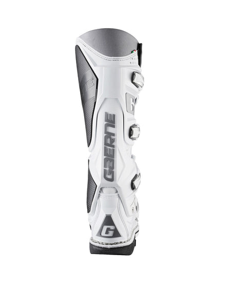 Gaerne SG12 Motocross Boots - White - Back Side