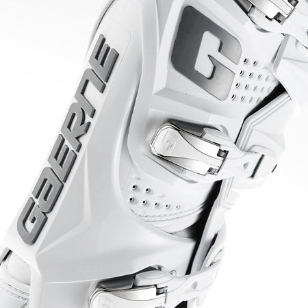 Gaerne SG12 Motocross Boots - White - Buckle Clip