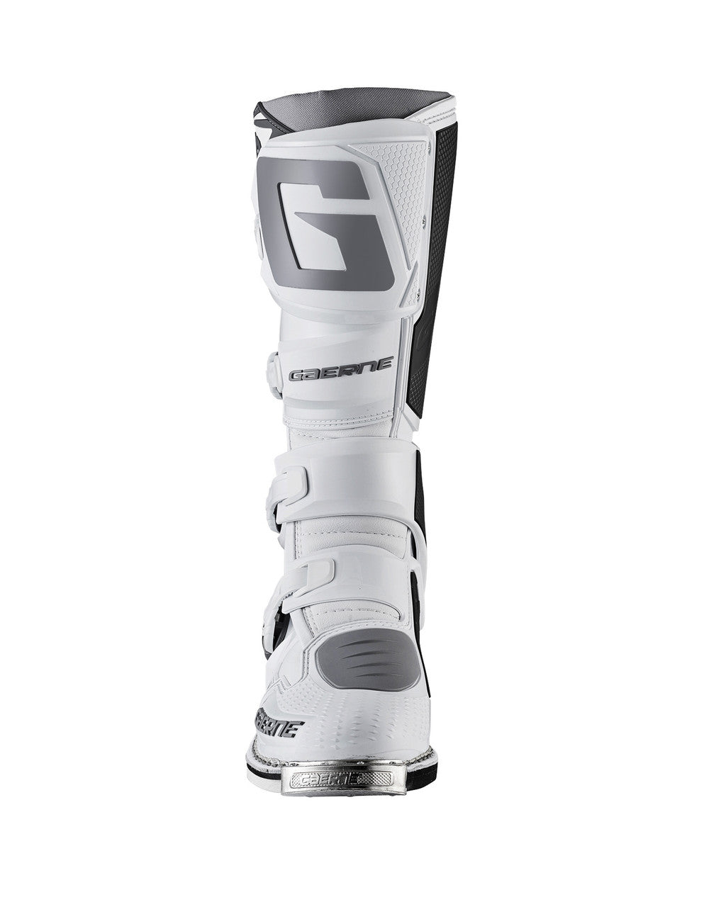 Gaerne SG12 Motocross Boots - White - Front View