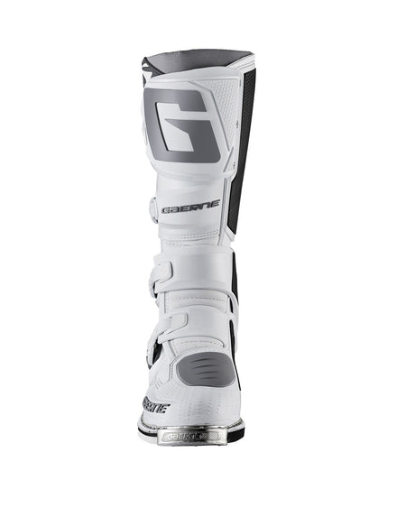 Gaerne SG12 Motocross Boots - White - Front View